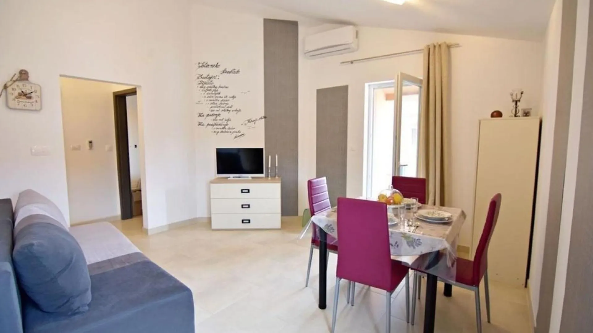 شقة Klimatisierte Wohnung In Tar Mit Gemeinschaftlichem Pool, Garten Und Grill Tar-Vabriga